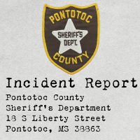 Pontotoc County (MS) incident report