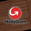 Walmart MoneyGram logo with a transaction receipt in the background