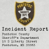 Seal of Pontotoc County with the label 'Incident Report'