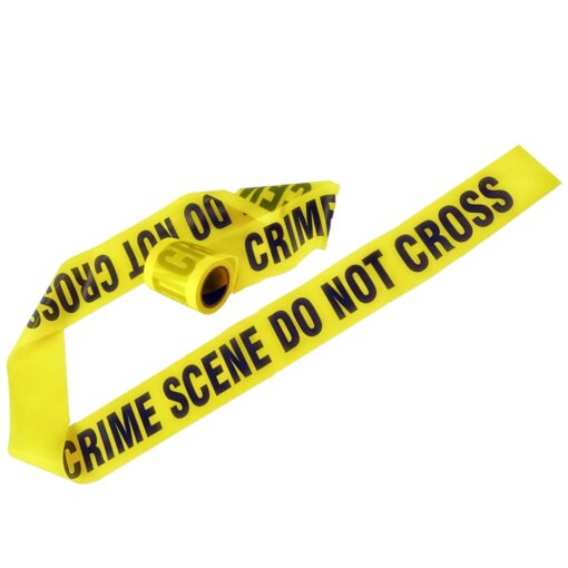 yellow crime scene do not cross tape