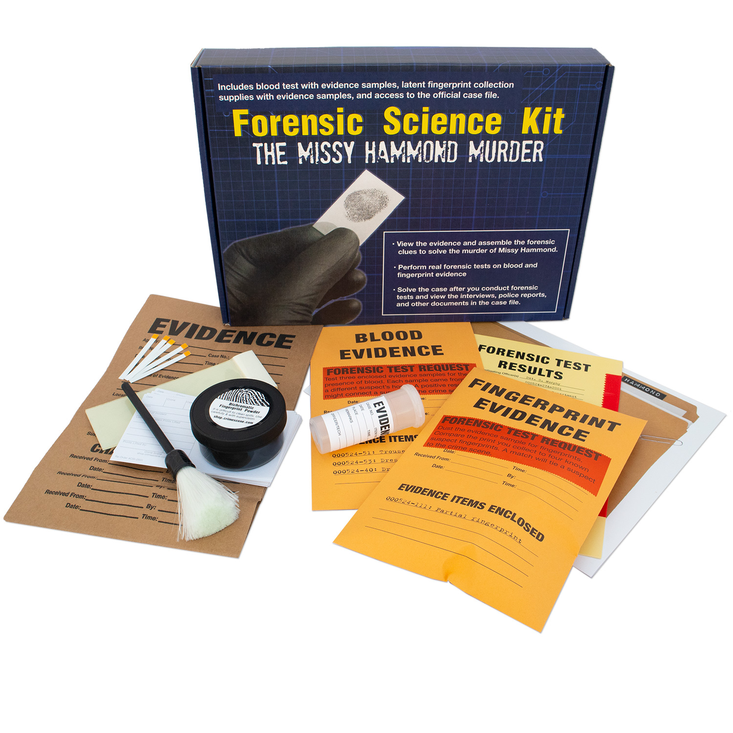 Science X CSI Crime Scene Investigation Activity Kit 